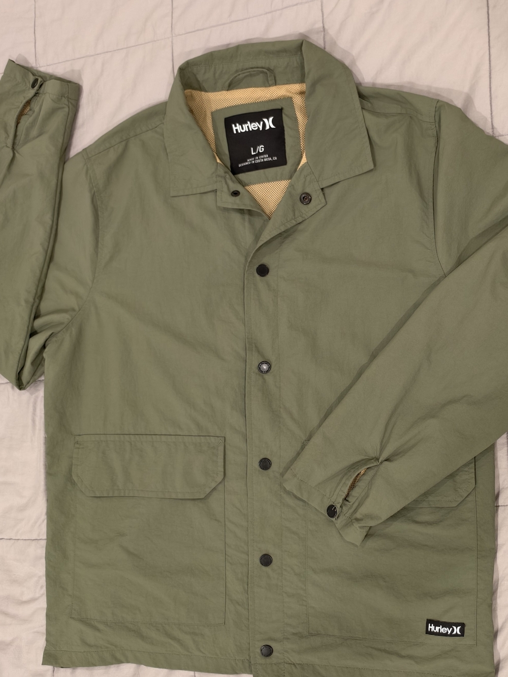 Hurley Lightweight Coach Jacket
